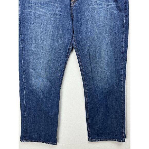 Lucky Brand Jeans Mens 36 Classic Fit Dungarees Medium Wash Straight Denim - Picture 3 of 15